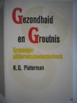 Pieterman, K.G. - Gezondhaid en Groutnis Grunneger alliteroatsiewoordenboek