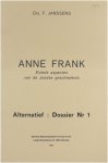 Janssens Bertrandus - Anne Frank. Enkele aspecten van de Joodse geschiedenis.