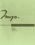 Kuipers, R. (ed.) - Imp. : Tijdschrift voor het Nederlandsche verbond van boekenvrienden