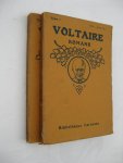 Voltaire - Romans. Tome premier et second. Notices et annotations par H. Legrand.