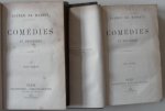 Musset Alfred de - Comedies et proverbes 2 tome Tome premier (454pp) Tome second (427pp)