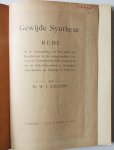 Aalders W J - Gewijde Synthese Rede bij de aanvaarding van het ambt hoogleeraar in de Godgeleerdheid Groningen 28 sept 1915