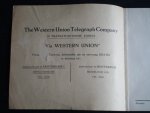 - Oud opdrachtenblokje The Western Union Telegraph Company - Oud opdrachtenblokje The Western Union Telegraph Company