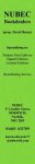  - Nubec Bookdealers - groen
