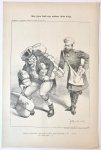 Braakensiek, Johan (1858-1940) - [Original lithograph/lithografie by Johan Braakensiek] Hoe John Bull zijn trekken t'huis krijgt, 3 Juni 1900, 1 pp.