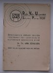 SCHELVEN, TH. VAN, - Verschillen tussen man en vrouw. Stenografisch verslag van een toespraak tot cursisten te Rotterdam.