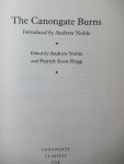 Burns, Robert (Andrew Noble - Patrick Scott Hogg) - The Canongate Burns. The complete poems and songs of Robert Burns Burns, Robert (Andrew Noble - Patrick Scott Hogg) - The Canongate Burns. The complete poems and songs of Robert Burns