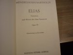 Mendelssohn-Bartholdy, Felix; (1809-1847) - Elias; Oratorium nach Worten des Alten Testaments; Opus 70; (Klavierauszug von Kurt Soldan)