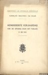Tourneur, Victor (voorbericht) - Koninklijke Bibliotheek van België. Honderdste verjaardag van de opening voor het publiek 21 mei 1839