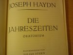 Haydn; Franz Joseph (1732-1809) - Die Jahreszeiten; Oratorium; Soli, Chor und Orchester; Klavierauszug von Julius Stern