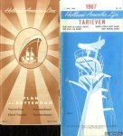 Diverse auteurs - Holland-America Line. Plan S.S. Rotterdam + Tarieven 1967