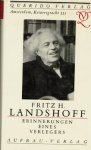 - Fritz H. Landshoff , Amsterdam Keizersgracht 333 Querido verlag - Fritz H. Landshoff , Amsterdam Keizersgracht 333 Querido verlag