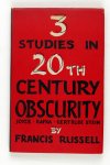 Russel, Francis - 3 Studies in 20 th Century Obscurity (2 foto's)