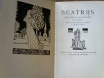 Stuyvaert Victor houtsneden van - Beatrijs een middeleeuwsche legende (omslag) 1937