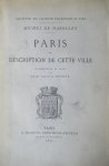 Marolles, Michel de - Paris. Description de cette ville