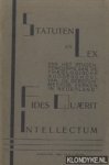 Diverse auteurs - Statuten en Lex van het studentencorps Fides Quaerit intellectum aan de Theologische School van De Gereformeerde Kerken in Nederland