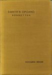 BROM, EDUARD - Dante's opgang. Sonnetten