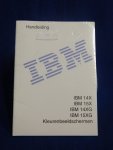 diverse - Handleiding IBM Kleurenbeeldschermen [in folie]