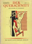 QUERSCHNITT, DER - Der Querschnitt. X. Jahrgang, Heft 9. Ende September 1930.