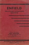  - Handleiding voor de behandeling en het onderhoud van de Enfield twee-cylinder luchtgekoelde dieselmotor.