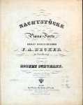 Schumann, Robert: - [Op. 023, Nr. 4] Nachtstücke für das Pianoforte. Herrn Bergschreiber F.A. Becker in Freiberg zugeeignet. 23tes Werk. No. 4