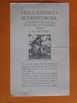 Boekfolder - Hollandsch schepenboek Boekfolder - Hollandsch schepenboek