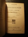 Henri Marion - Leçons de Psychologie appliquée à l'éducation
