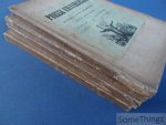 J.B. Vervliet et Gaston Mertens (red.) - La presse universelle Organe officiel de l'Union de la Presse périodique Belge et du Cercle Presso-Philatélique d'Anvers. Revue Mensuelle. Année 1, 2, 3 et 4. (1897-1900)