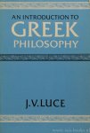 LUCE, J.V. - An introduction to Greek philosophy.