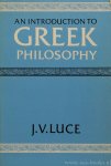 LUCE, J.V. - An introduction to Greek philosophy.