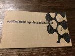 Redactiecommissie - Oriëntatie op de actualiteit