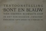 - Bont en Blauw  10 eeuwen bedrukte stof