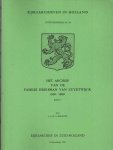Bos-Rops, J.A.M.Y. - Het archief van de familie Heereman van Zuydtwijck 1360-1880. Band I Bos-Rops, J.A.M.Y. - Het archief van de familie Heereman van Zuydtwijck 1360-1880. Band I
