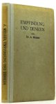 MESSER, A. - Empfindung und Denken.