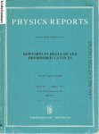 HAUS, J.W. & K.W. KEHR - Diffusion in Regular and Disordered Lattices. Physics Report - Volume 150 Numbers 5 & 6.