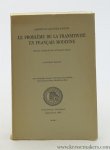 Blinkenberg, Andreas. - Le problème de la transitivité en français moderne. Essai syntacto-sémantique. Deuxième édition.