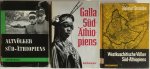 Jensen, Ad E., Eike Haberland, Helmut Straube - Völker Süd-Äthiopiens, Ergebnisse der Frobenius-Expeditionen 1950-52 und 1954-56. 3 Bände (komplet)