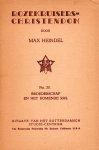 Heindel, Max - Broederschap en het komende ras