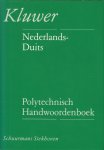 Schuurmans Stekhoven - Polytechnisch handwoordenboek Nederlands-Duits Niederlandisch-Deutsch