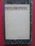 Maitland, Charles Edward Adrianus - STAATSTELEFOON-EXPLOITATIE