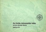 Author Unknown - Das Deutsche Hydrographische Institut und seine Historischen Wurzeln
