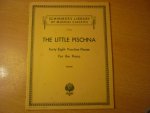 Pischna; Johann - The little Pischna Piano (Lb898) Forty-eight practice pieces for the piano; (Edited by Bernhard Wolff) Pischna; Johann - The little Pischna Piano (Lb898) Forty-eight practice pieces for the piano; (Edited by Bernhard Wolff)