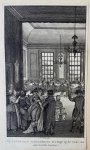 Reinier Vinkeles (1741-1816) - [History print, etching and engraving, ets en gravure 1803-1805, The Hague] De Centraale Vergadering, in 's Hage op de Zaal van den Ouden Doelen, 1 p, published 1803-1805.