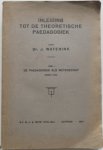 Waterink J - Inleiding tot de theoretische paedagogiek Deel1 De paedagogiek als wetenschap 4e stuk