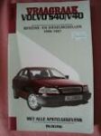 Olving, P.H. - Vraagbaak  Volvo  540 / V40 Benzine- en Dieselmodellen 1996-1997