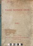  - Radio Service Data Band 1. Philips Radio-ontvangtoestellen 1927 - 1942