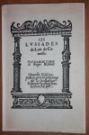 Camões, Luis de - Les Lusiades. Traduction de Roger Bismut