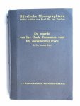 D. Dr. Lorenz Dürr - De waarde van het Oude Testament voor het godsdienstig leven - Bijbelsche Monographieën.