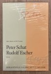 ESCHER, RUDOLF., PETER SCHAT RUDOLF ESCHER., SCHAT, PETER. ; VOERMAN, ERIK (RED.). - Peter Schat Rudolf Escher. Brieven 1958 -1961.