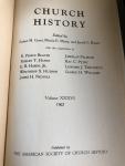 Robert M. Grant, Martin E. Marty and Jerald C. Brauer - Church History - Volume 36 - 1967